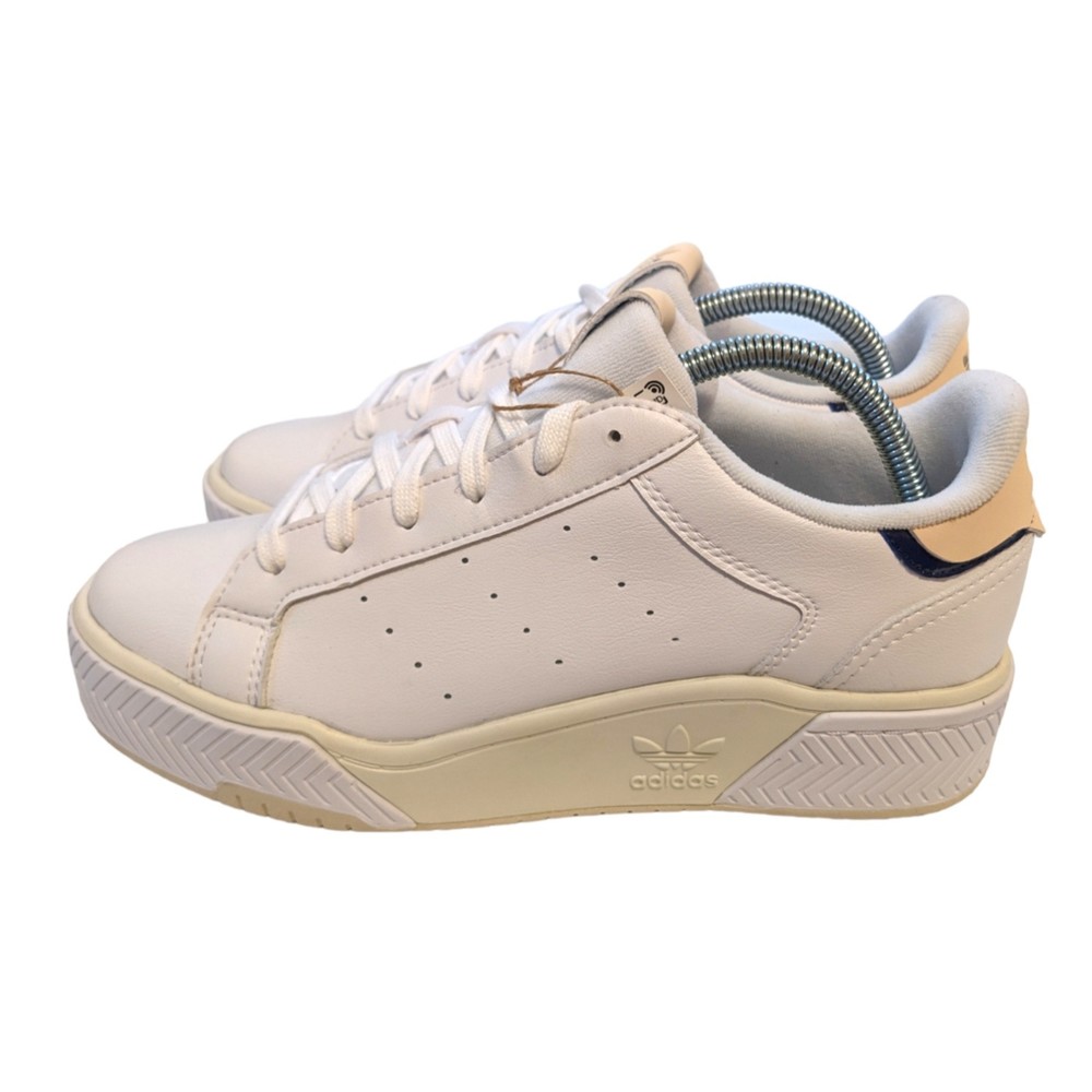 Adidas Originals Court Tourino Bold White Ivory Women 9 Casual Platform GY4427